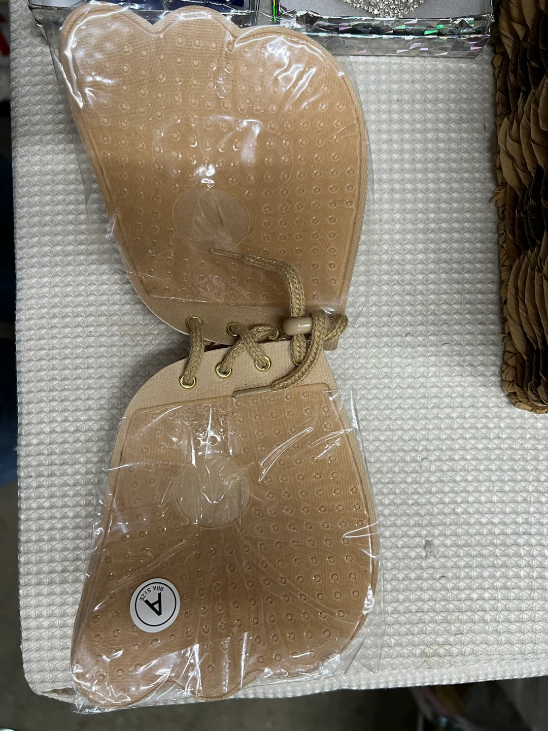 🏈 Adhesive Lace-up Bra Size A - photo 2