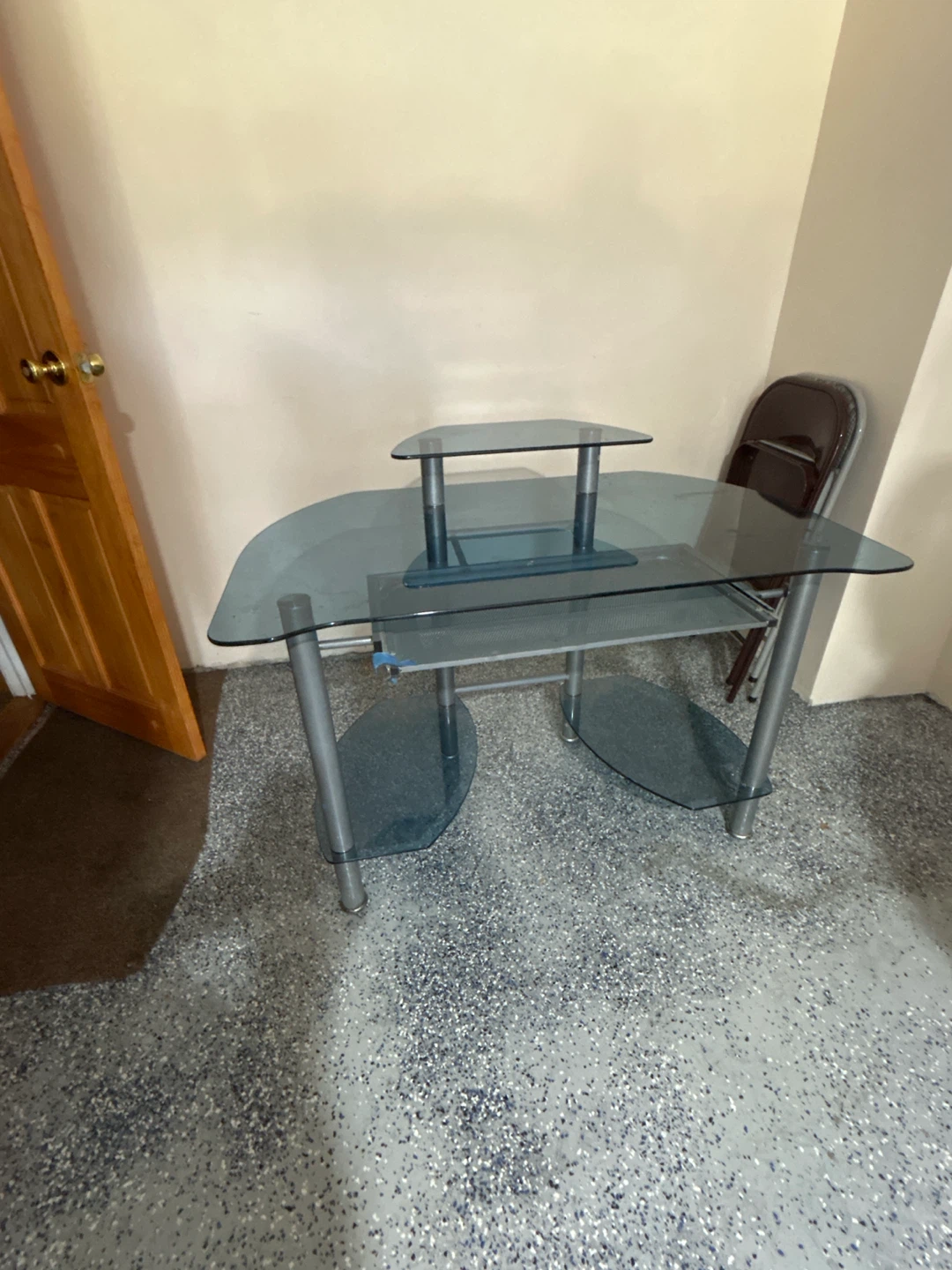 Glass Computer Desk