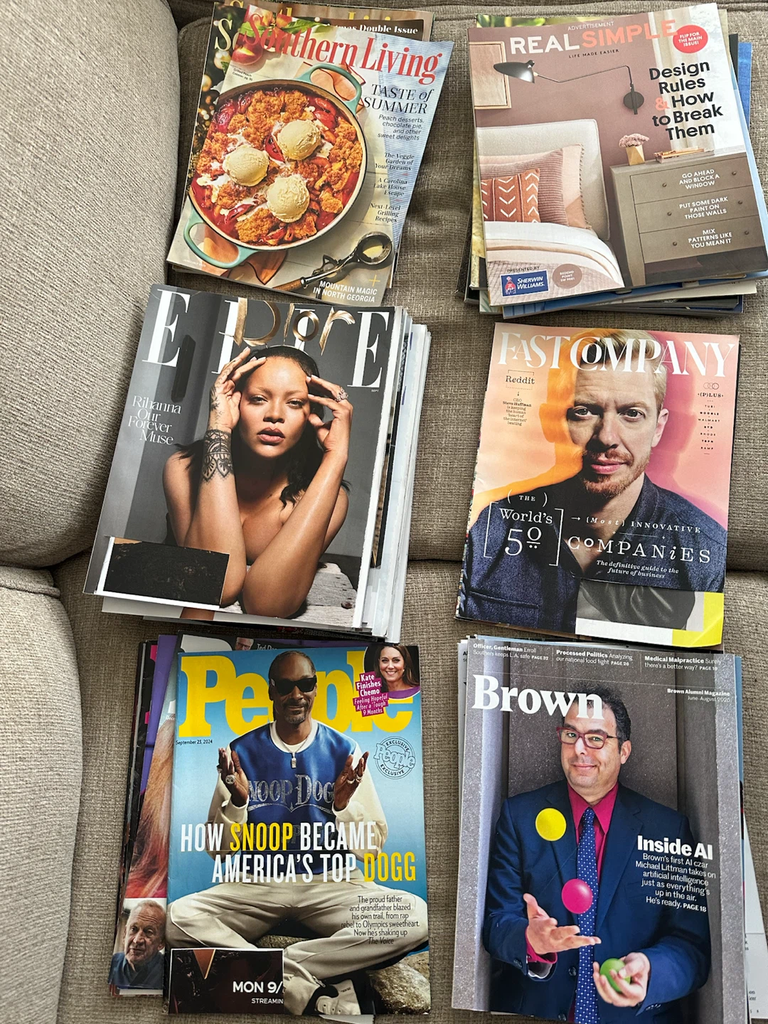 Assorted Lifestyle and Business Magazines