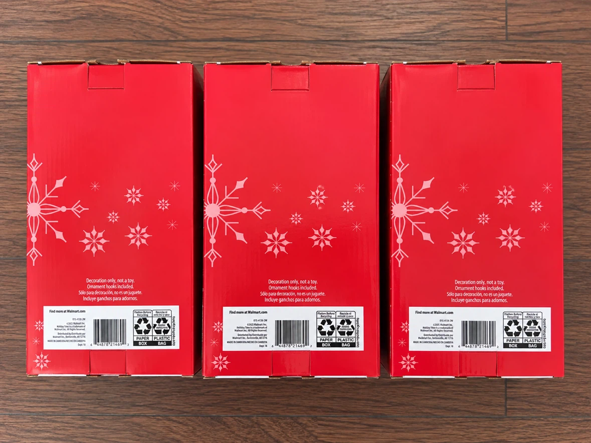 Brand New Set of 6 Neutral Shatterproof Christmas Ornaments 🎄✨ - photo 3