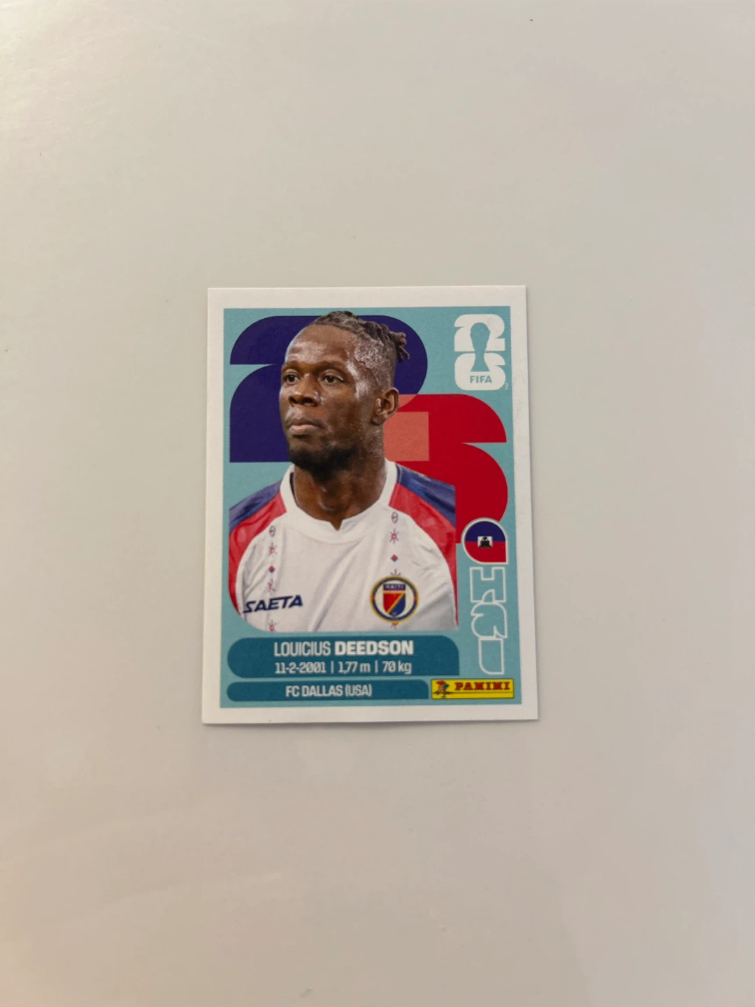 Panini FIFA World Cup 2026 Louicius Deedson Trading Card