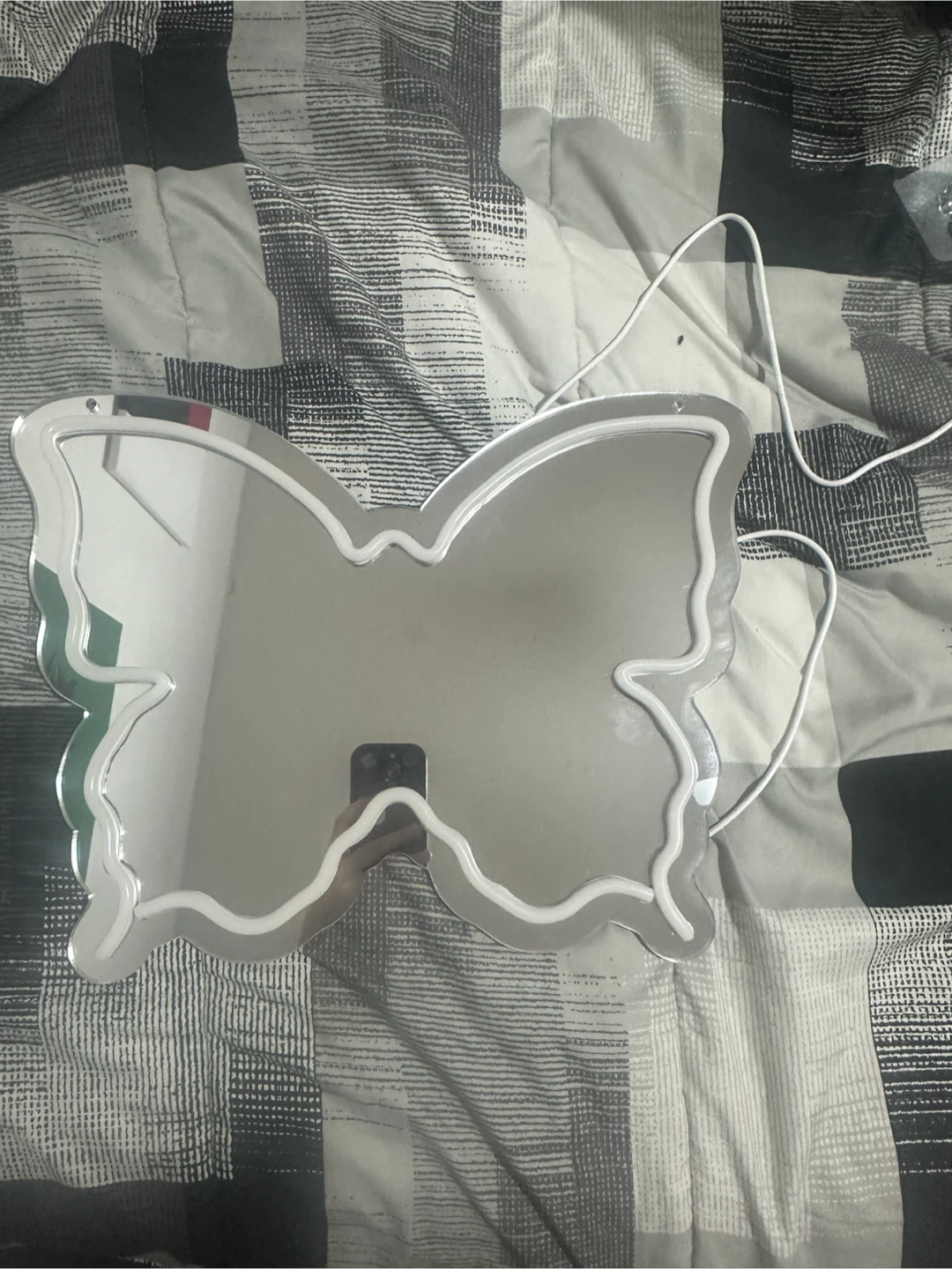 Butterfly Mirror Wall Light