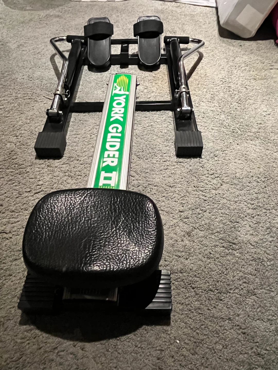 York Glider II Rowing Machine - photo 2