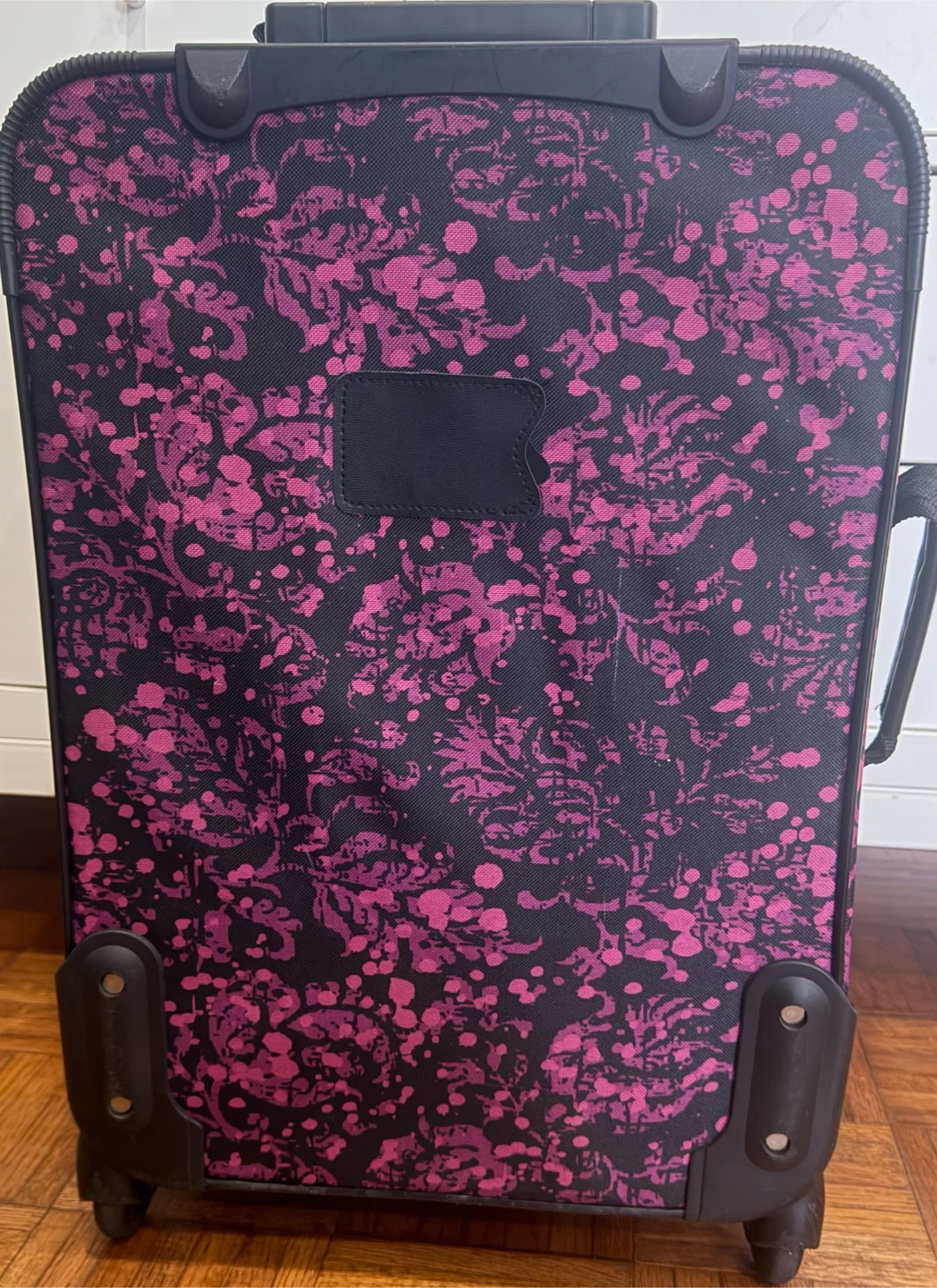 Jitzi Rolling Suitcase - Pink and Black - photo 2