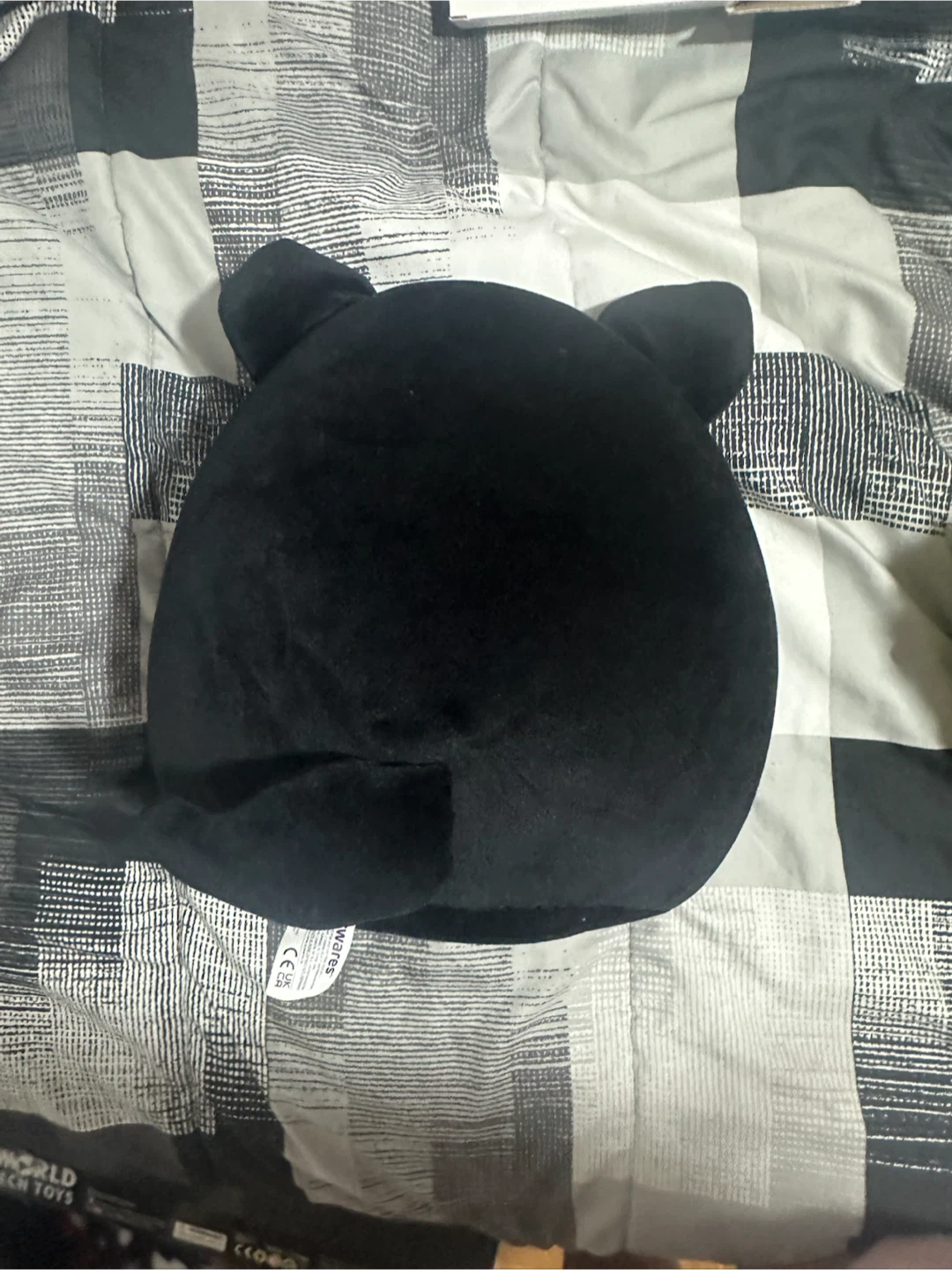 Squishmallows Black and White Dog Plush - photo 2