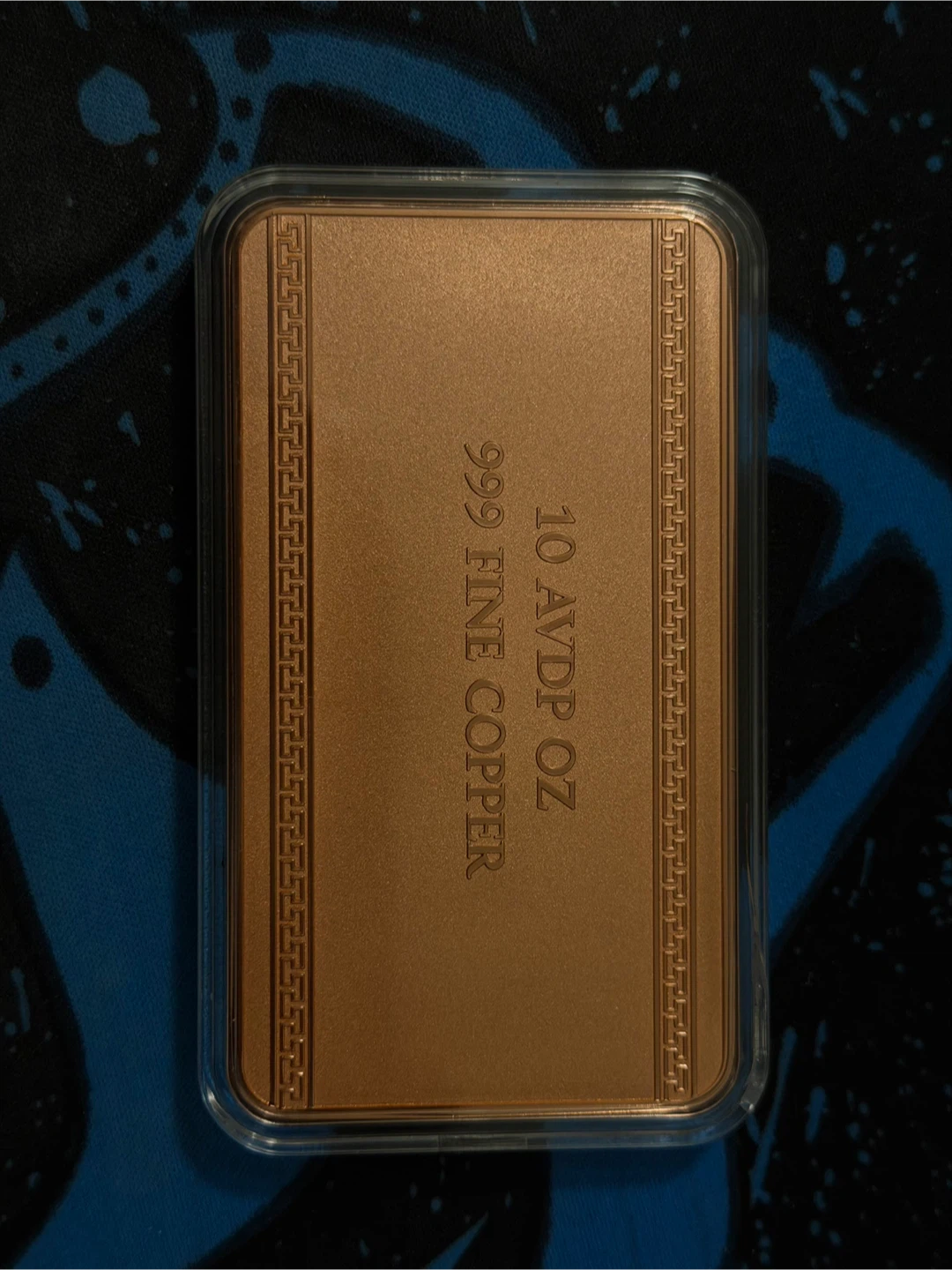 Great Wall of China 10 oz High Detailed Copper Bar - photo 2