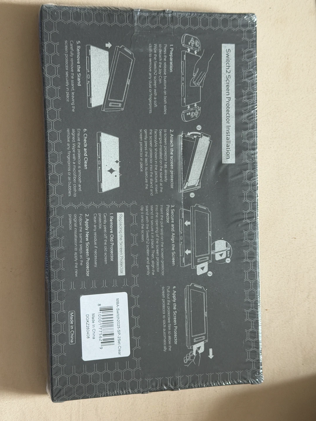 Switch2 Screen Protector for Nintendo Switch - photo 2