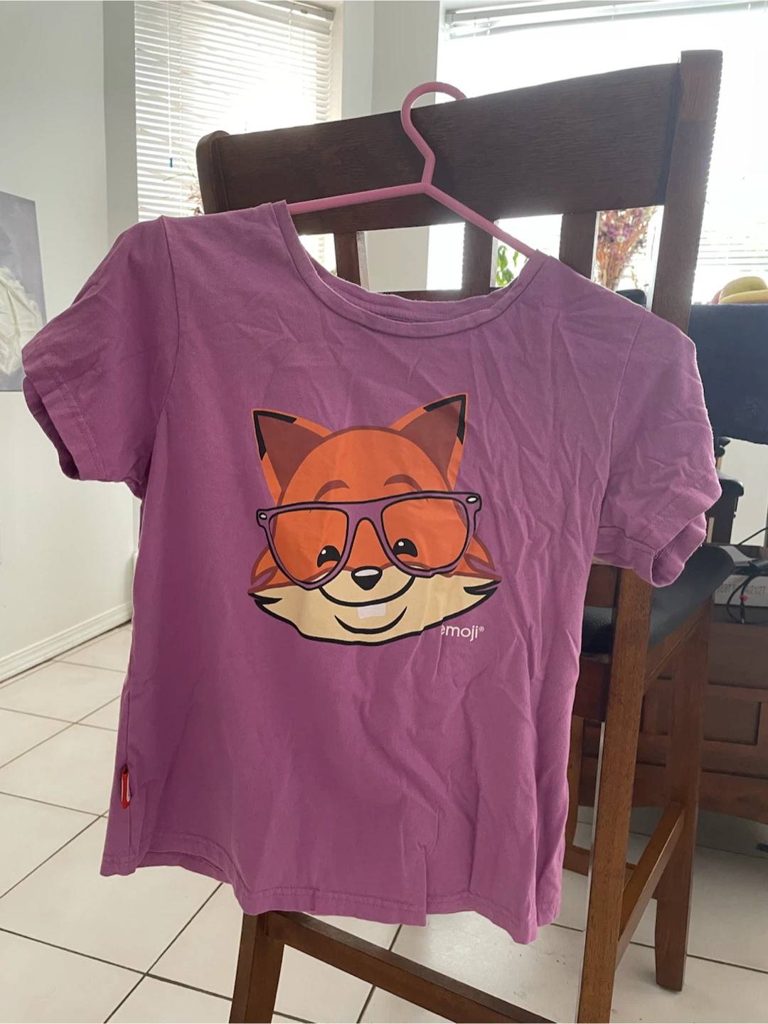 Emoji Fox Graphic T-Shirt 🏈