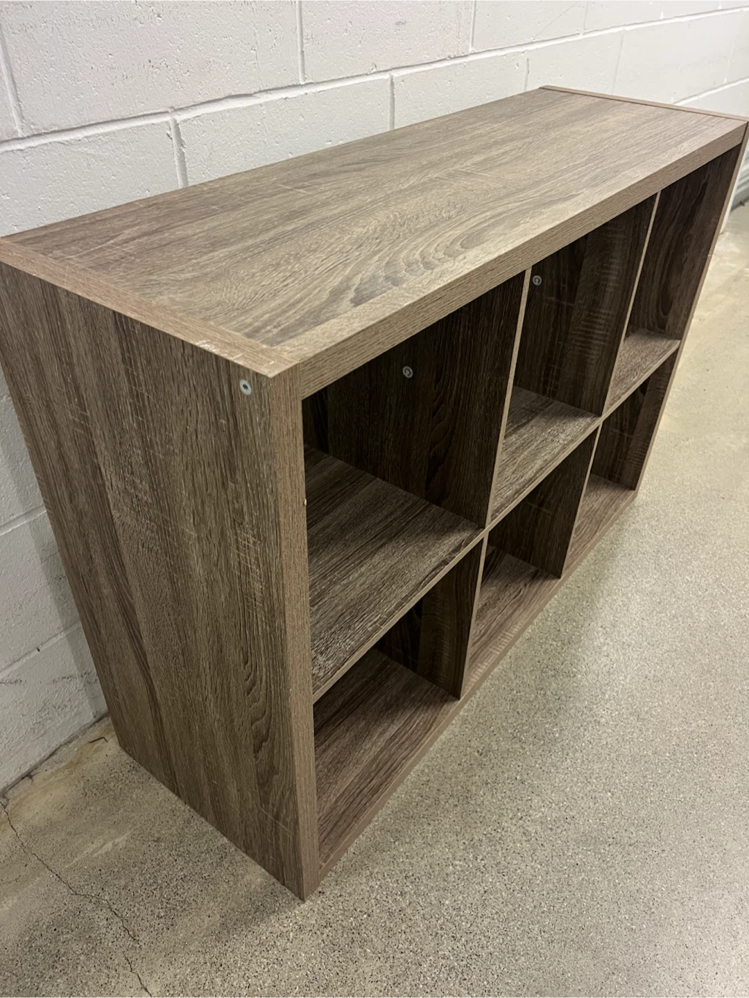 6-Cube Storage Organizer Shelf - photo 3