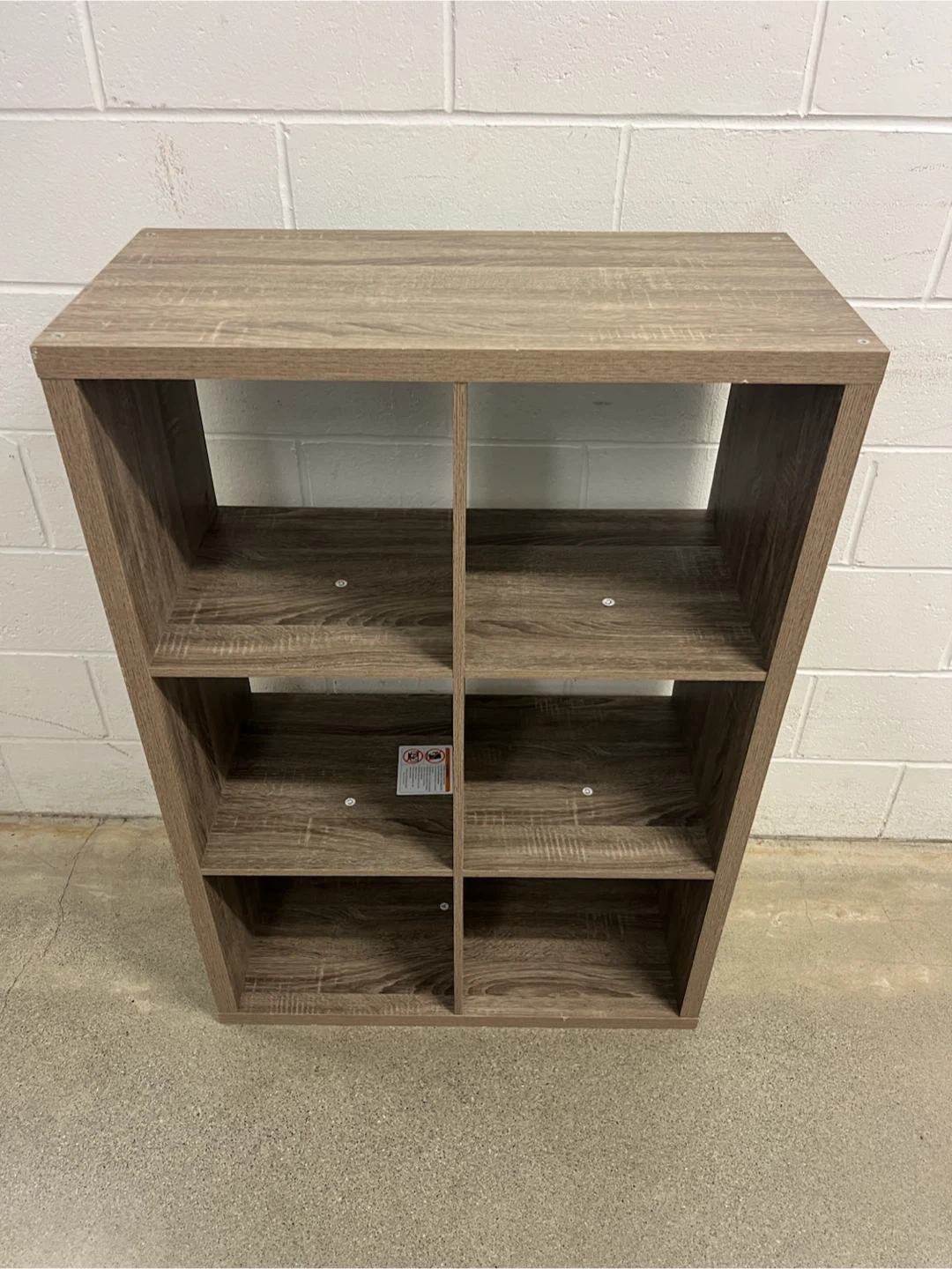 6-Cube Storage Organizer Shelf - photo 5