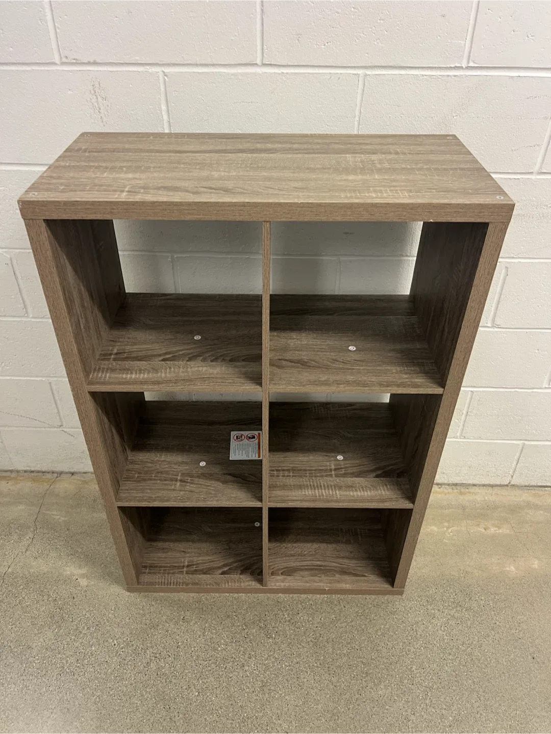 6-Cube Storage Organizer Shelf - photo 5