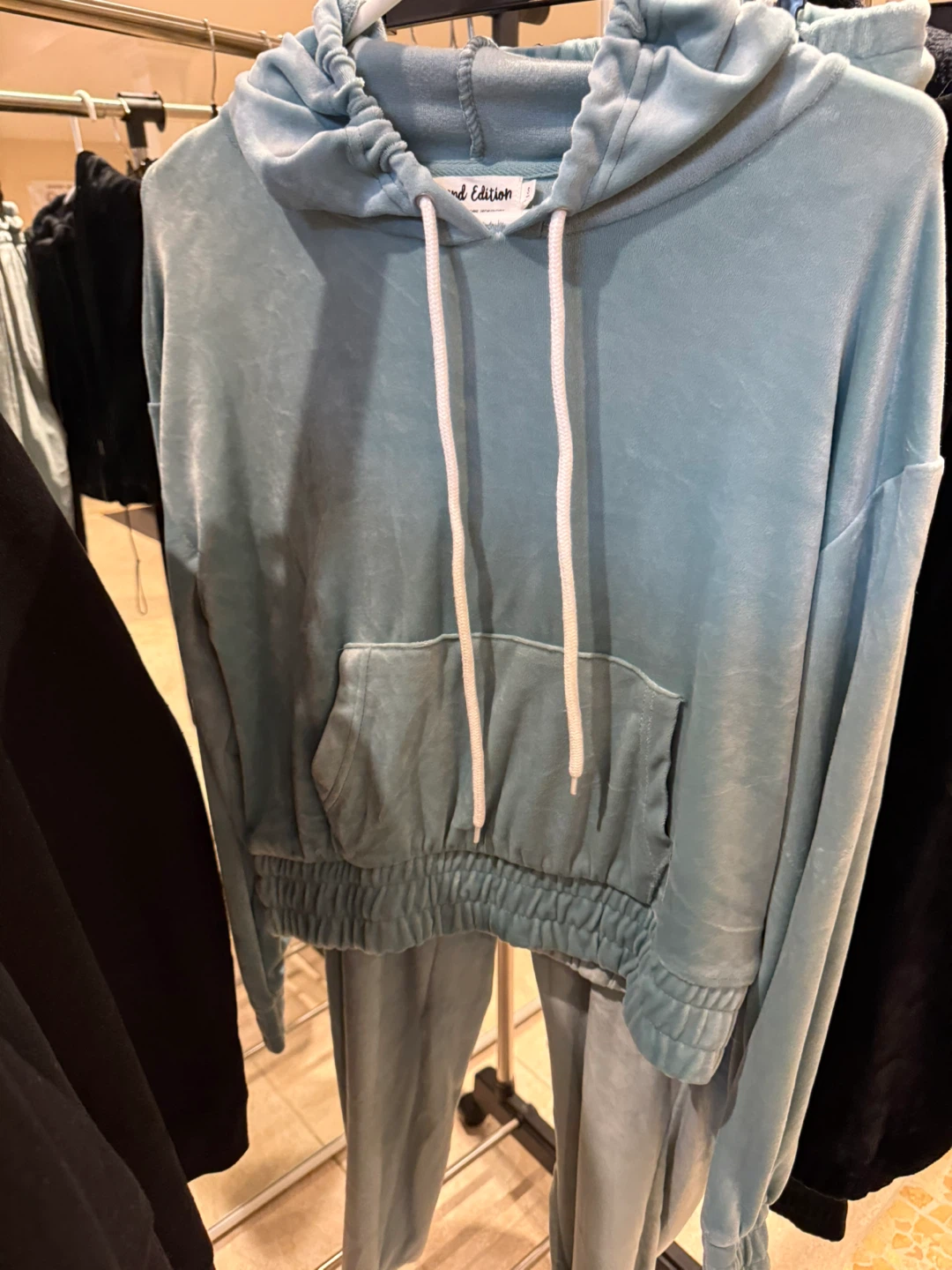 Velour Hoodie and Jogger Sets - photo 3