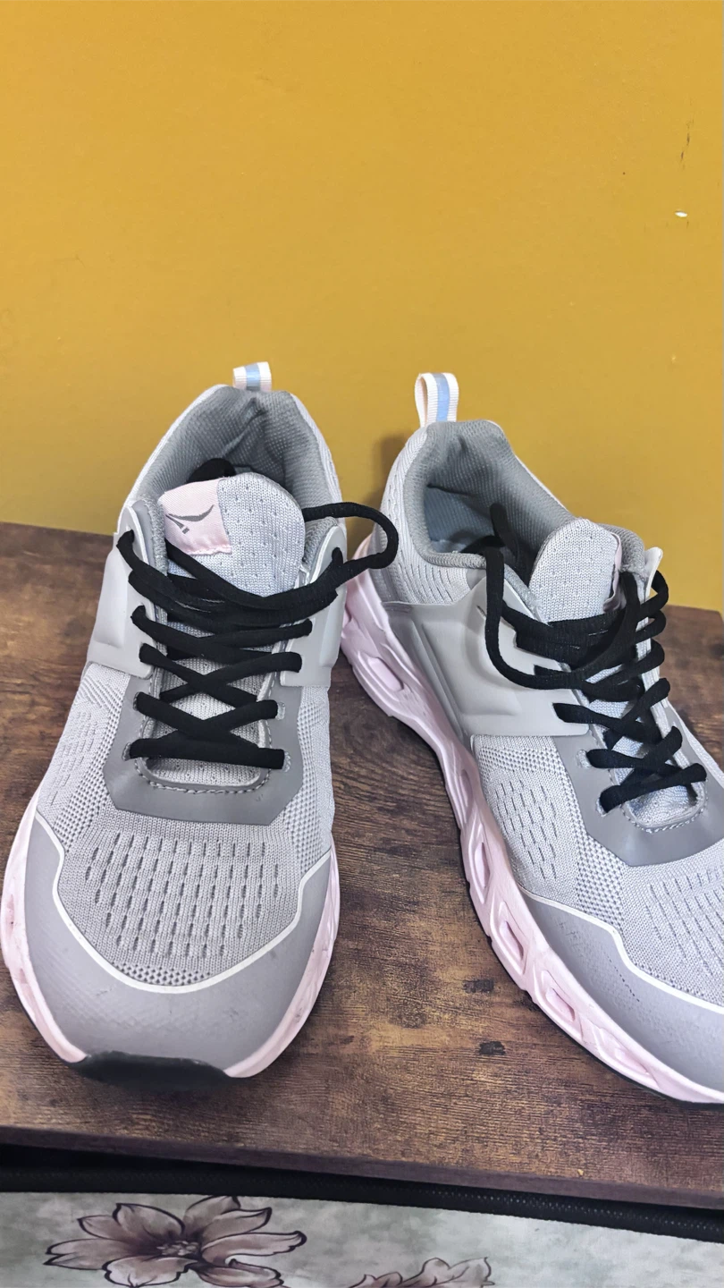 🏈 Avia Women's Athletic Sneakers Gray Pink - photo 2