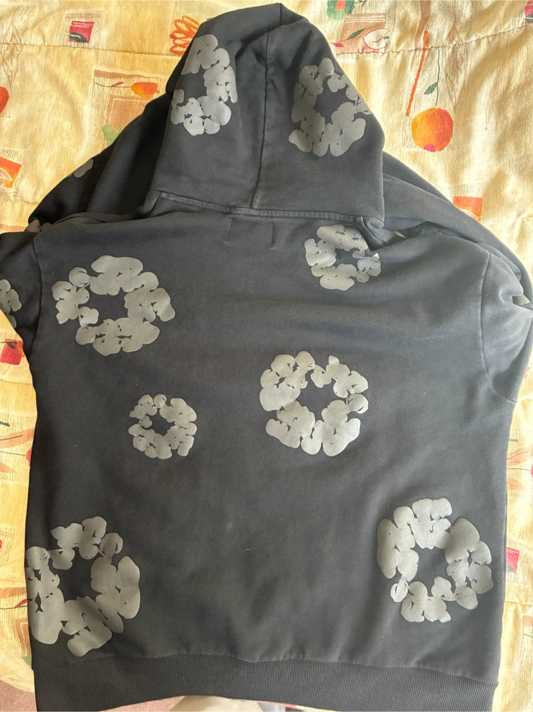 Denim Tears Cotton Wreath Hoodie Black - photo 2