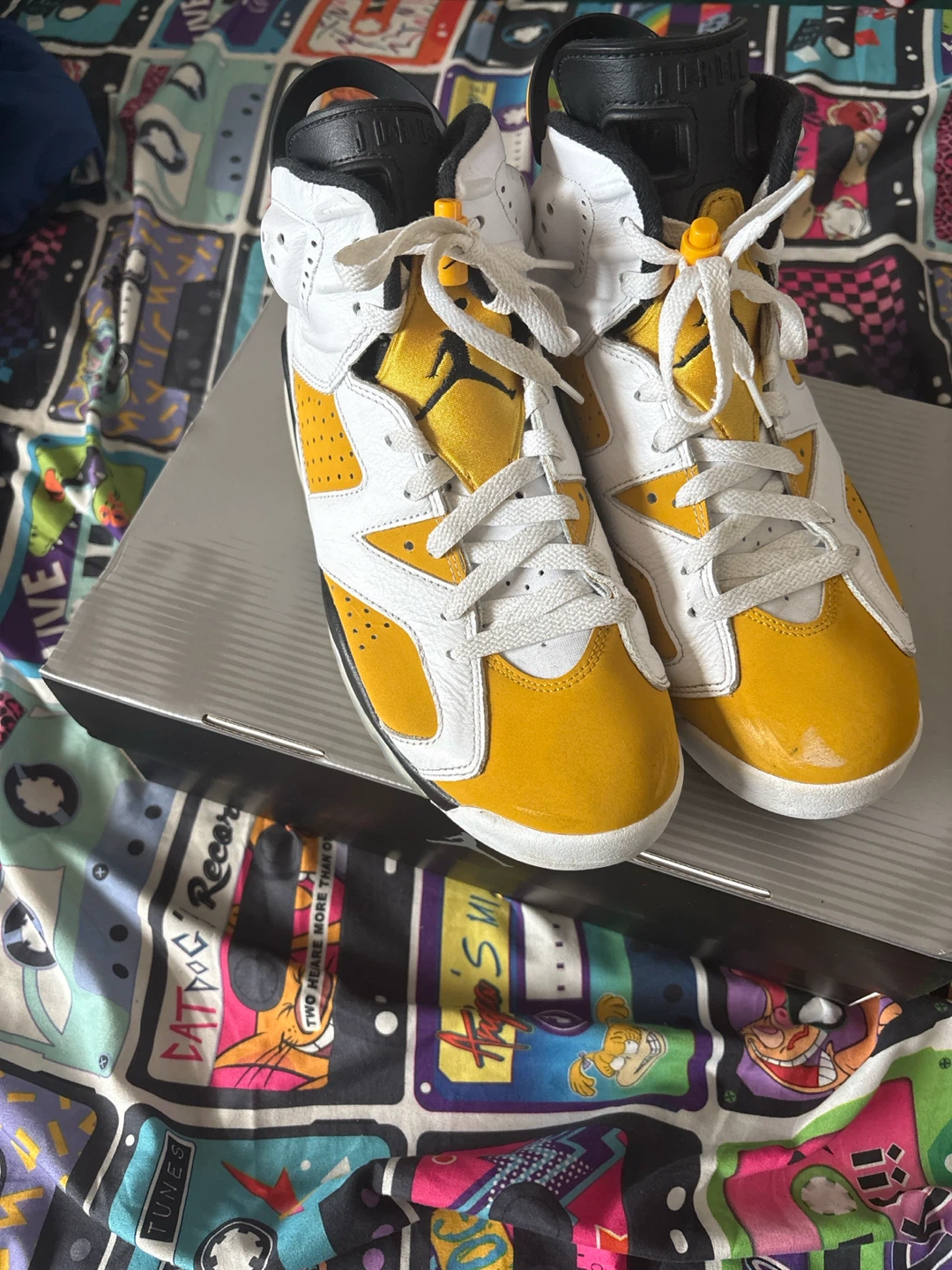 Jordan 6 Yellow Ochre Sneakers