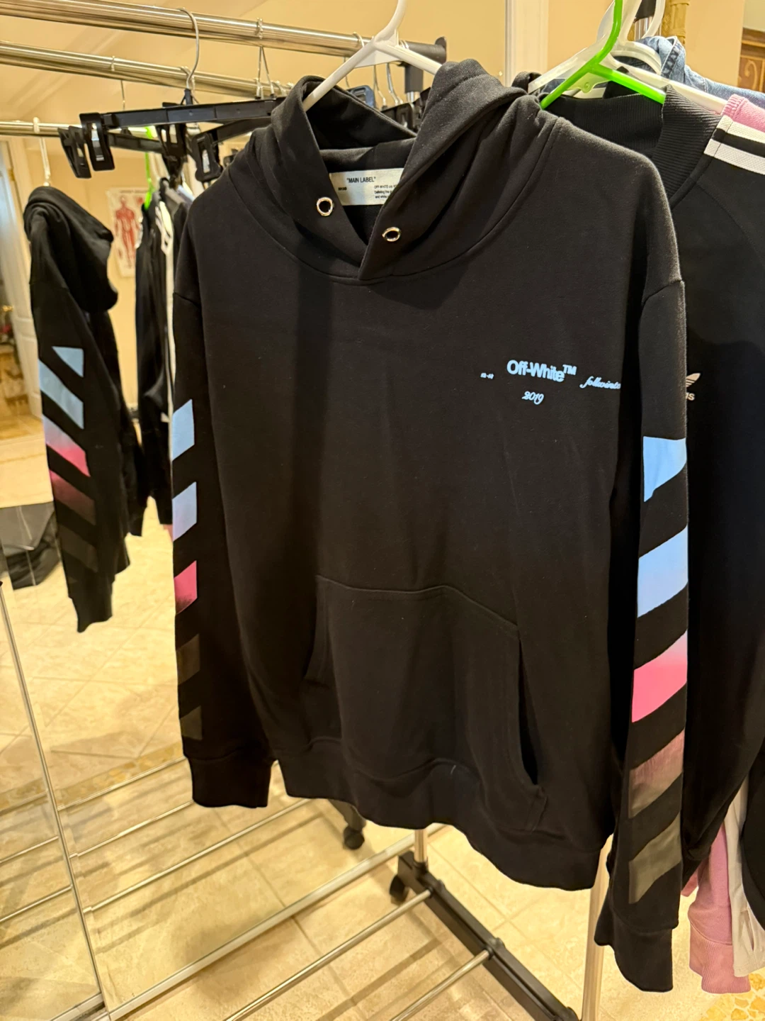 Off-White Virgil Abloh Hoodie Size S - photo 2