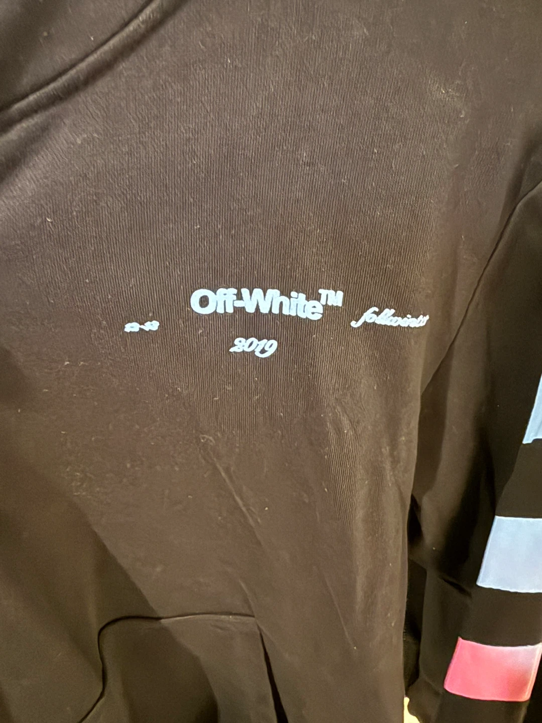 Off-White Virgil Abloh Hoodie Size S - photo 5