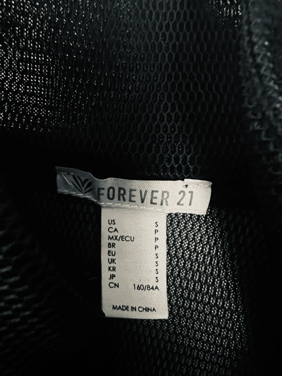 Forever 21 Black Mesh Crop Jacket - photo 3