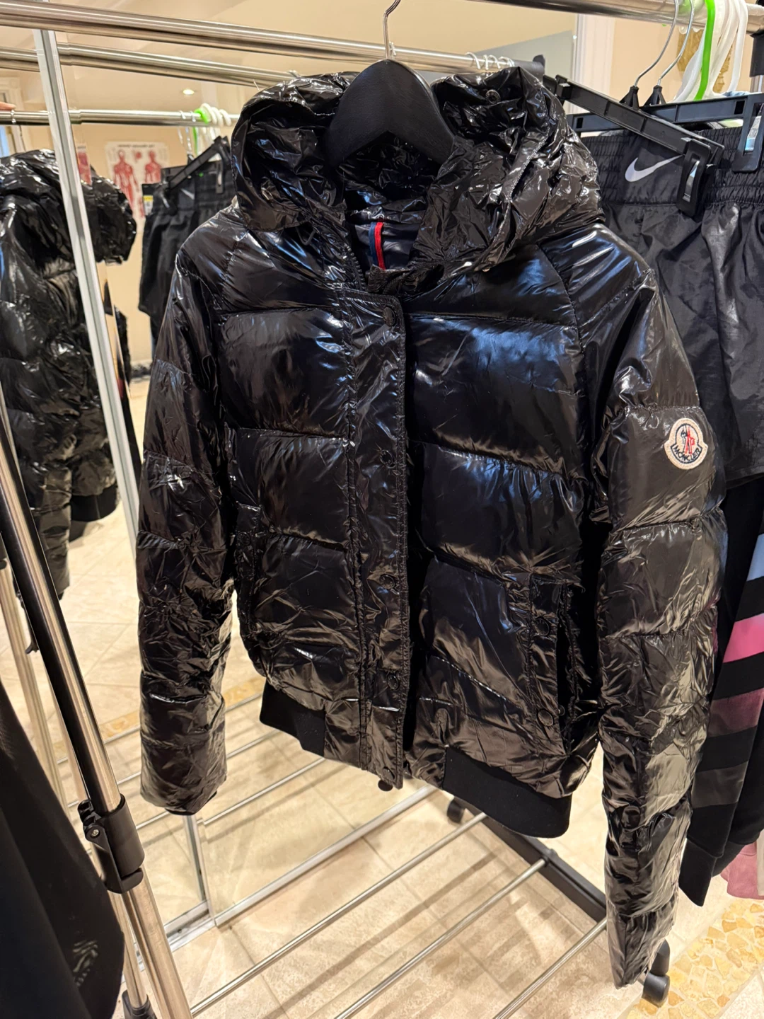 Moncler Down Jacket Black