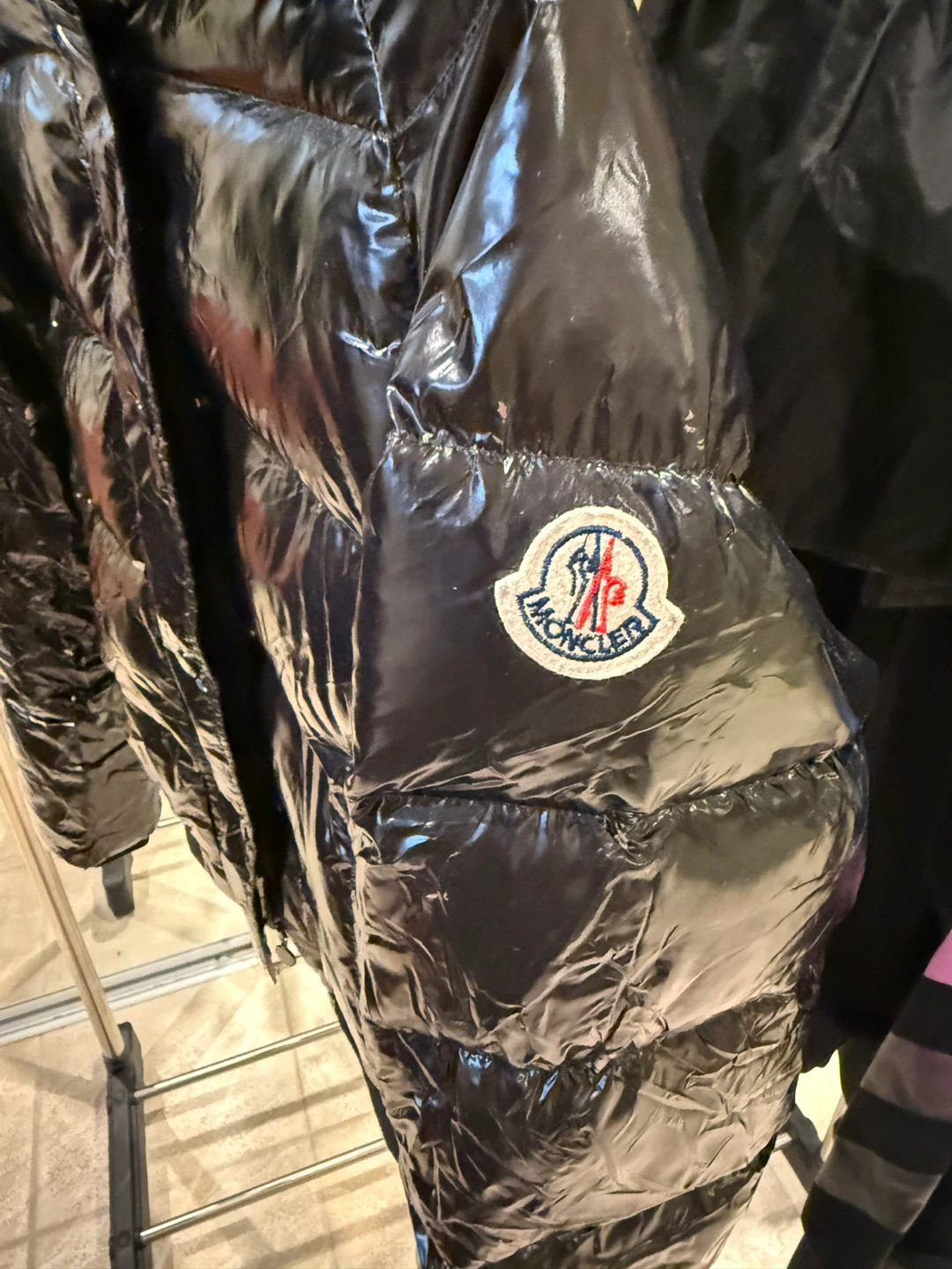 Moncler Down Jacket Black - photo 2