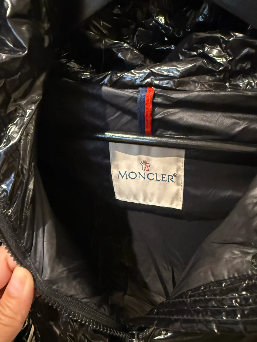 Moncler Down Jacket Black - photo 3