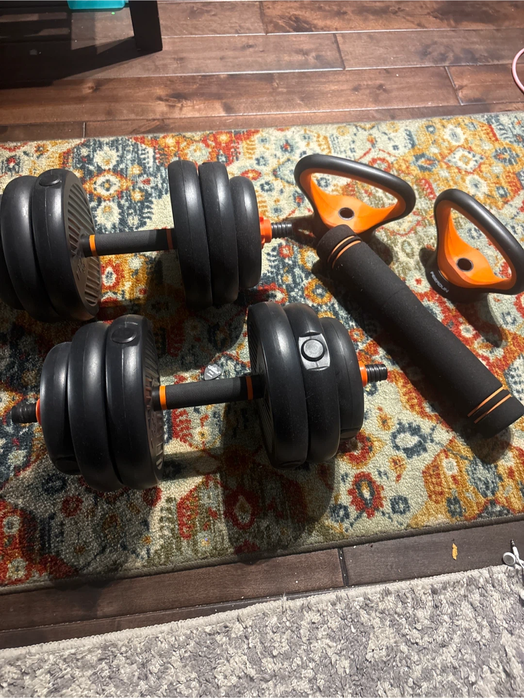 50lb Adjustable Dumbbell Set