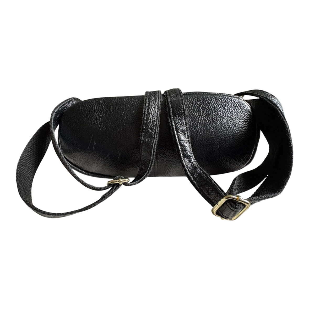 Black Leather Mini Backpack - photo 3