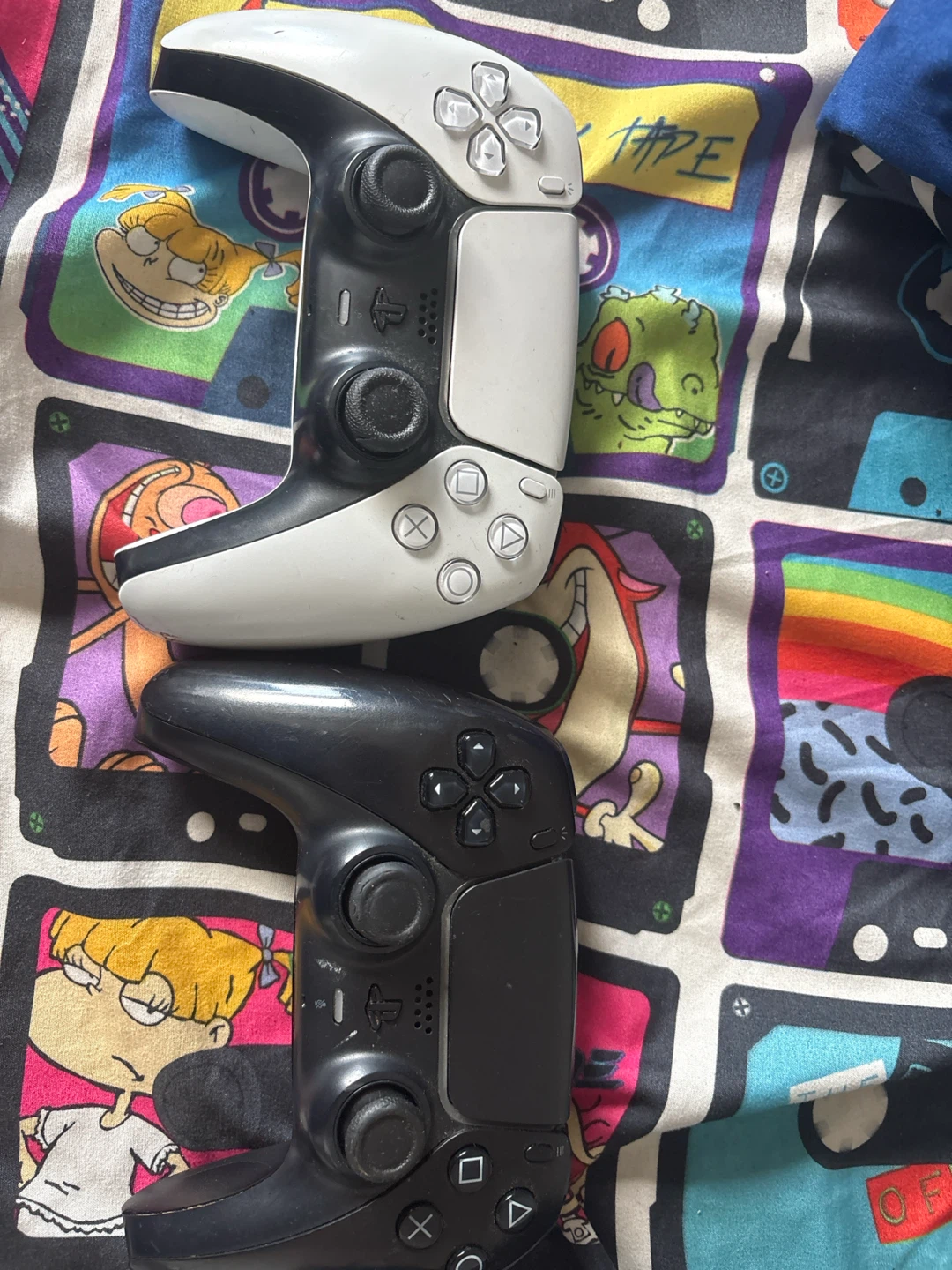 Two PlayStation 5 DualSense Controllers