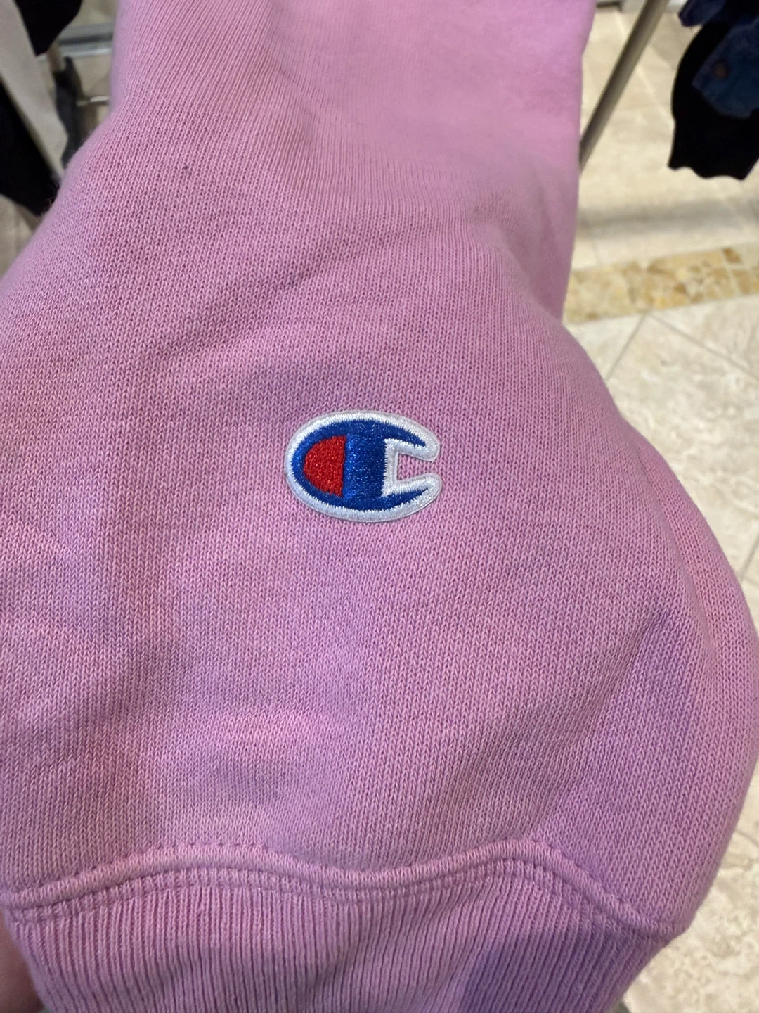 Champion Reverse Weave Sweatshirt Pink - photo 4
