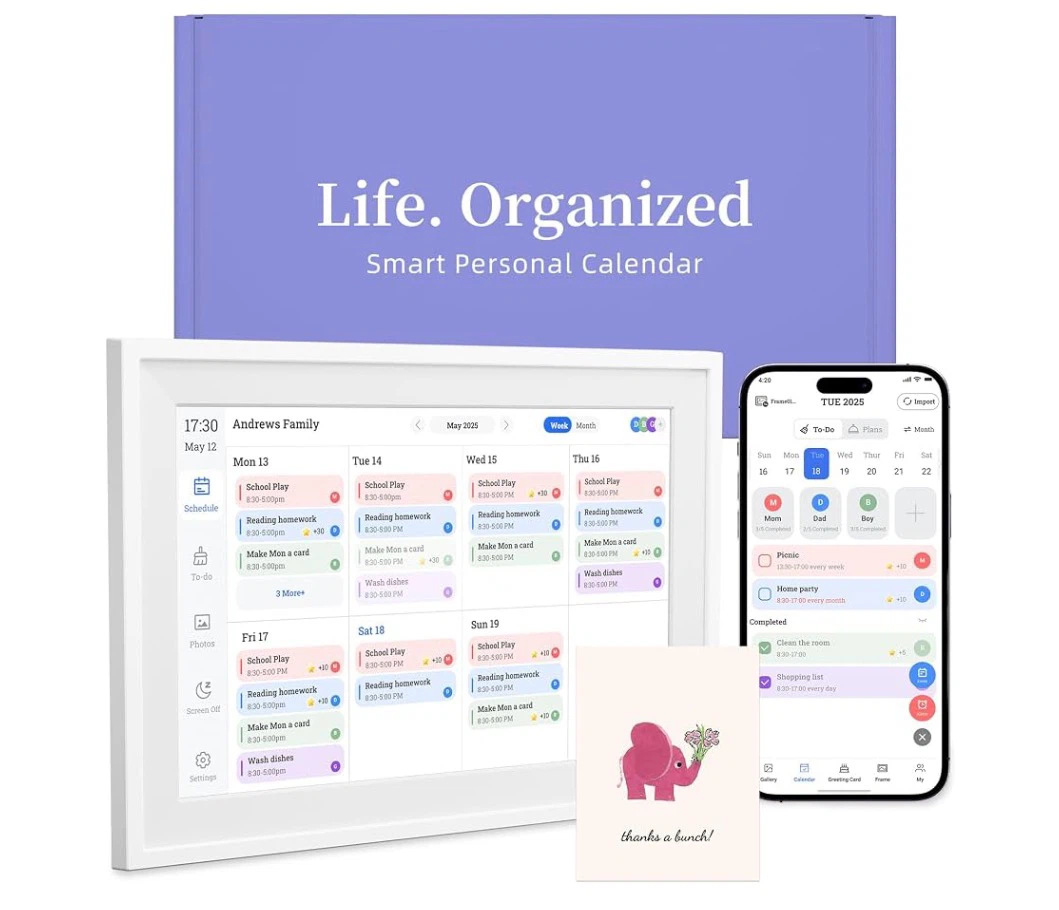 Organized Smart Personal Calendar