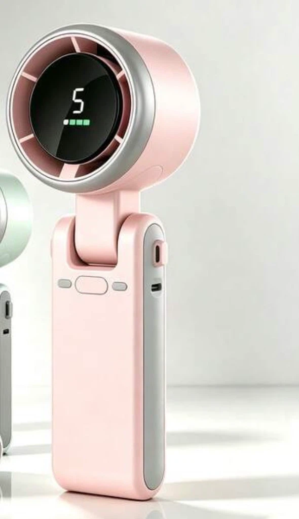 Portable 3-in-1 Handheld Neck and Desk Fan