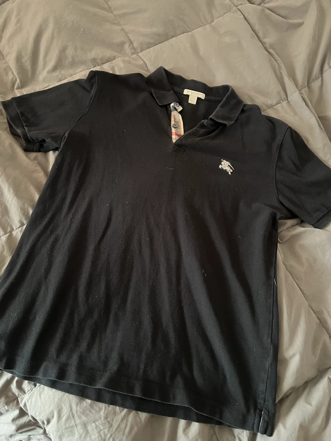 Mens Burberry Brit Polo Shirt M
