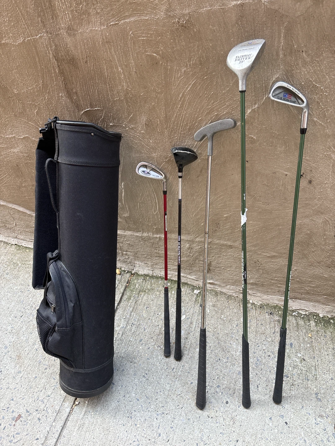 U.S. Kids Golf Junior Club Set with Bag