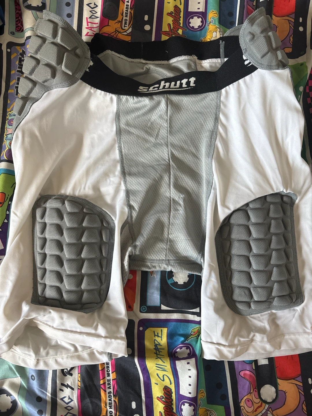 Schutt Padded Football Compression Shorts