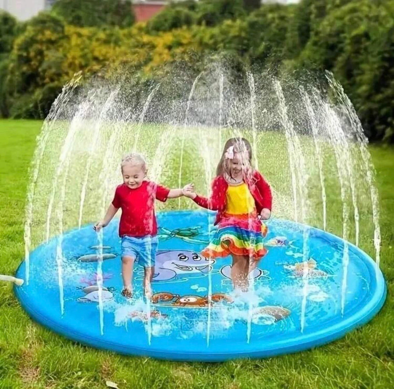 Kids Water Sprinkler Play Mat