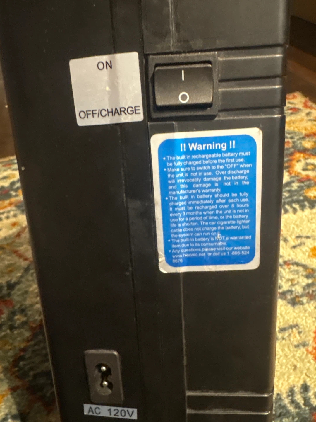 40W Portable Wireless Amp - photo 5