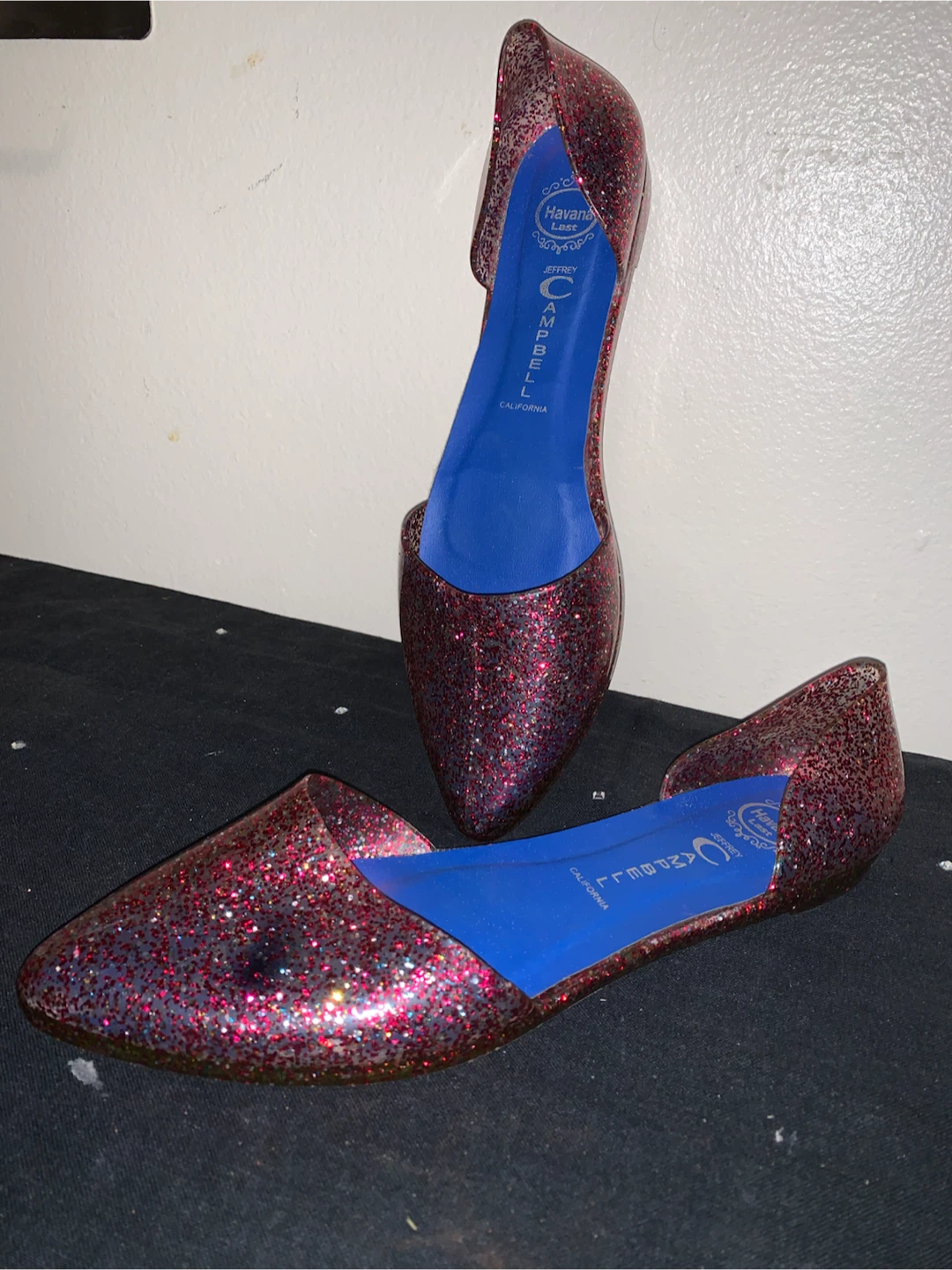 🏈 Jeffrey Campbell Havana Jelly Flats