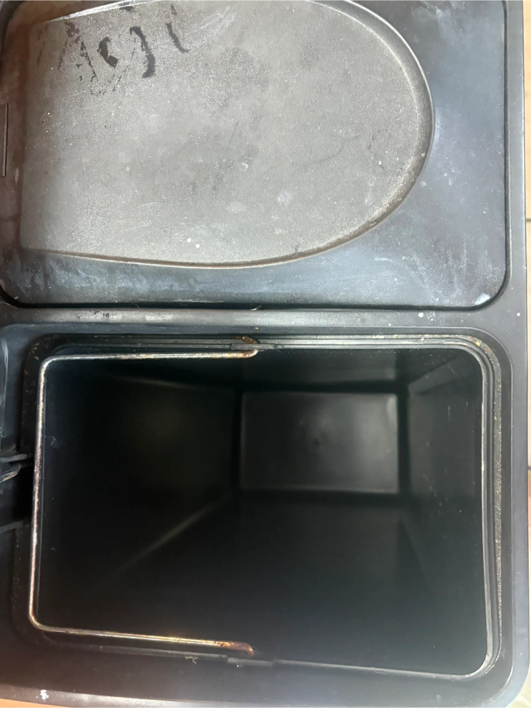 3-Compartment Stainless Steel Recycling Bin - photo 3