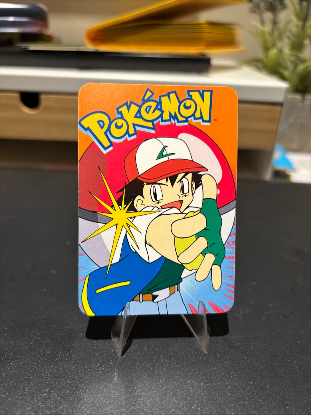 Vintage 2000 Pokemon Lickitung Holographic Sticker Card - photo 2