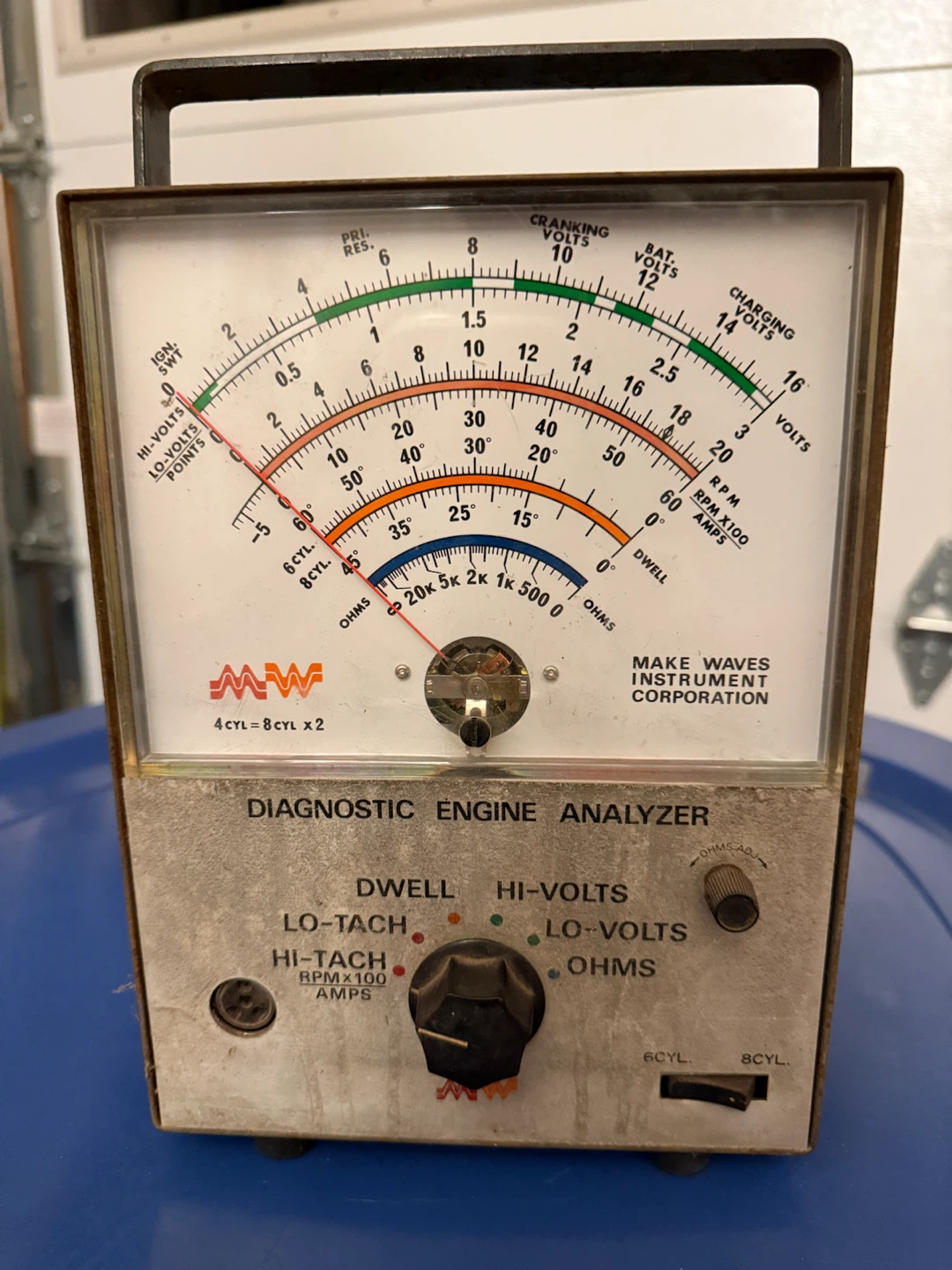 Make Waves Vintage Diagnostic Engine Analyzer