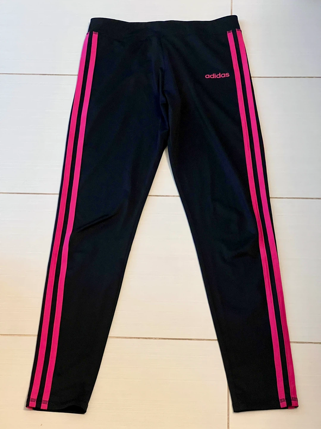 Adidas Leggings Black and Pink Size Youth XL  🏈