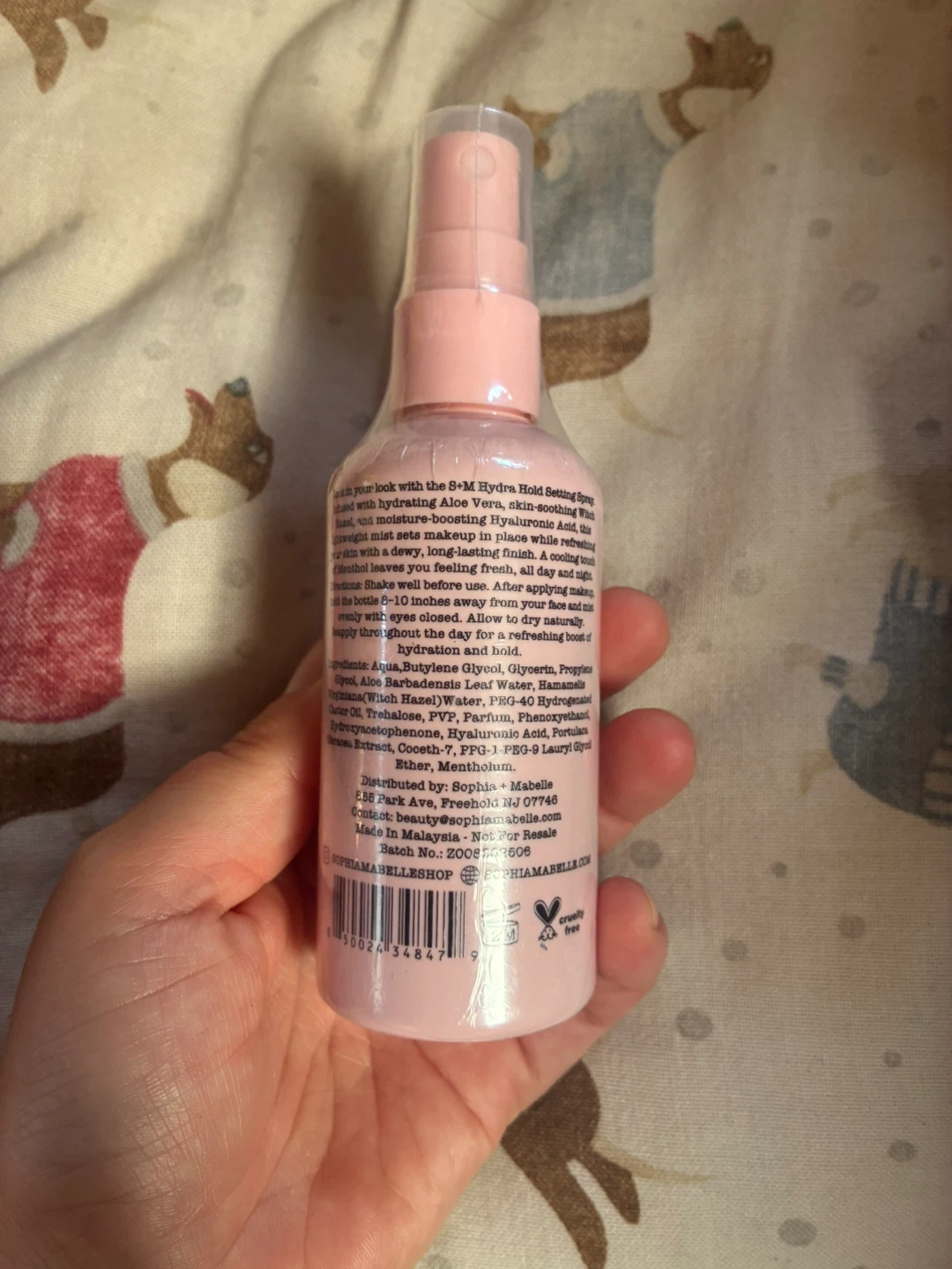 Sophia + Mabelle Hydra-Hold Setting Spray - photo 2