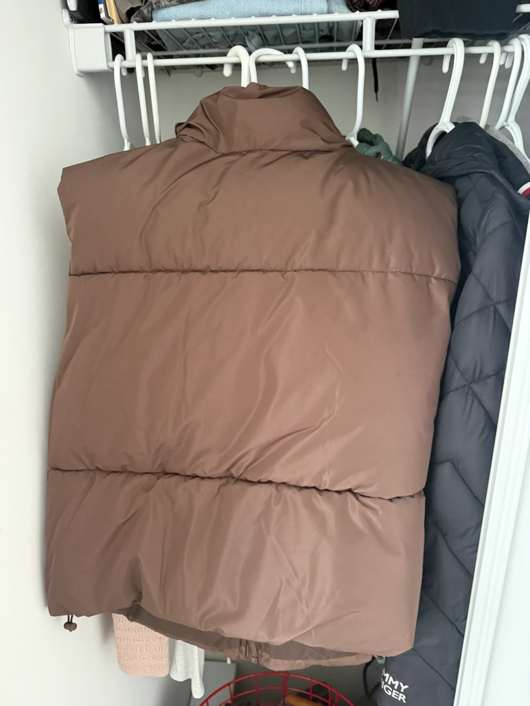 Brown Puffer Vest - photo 2