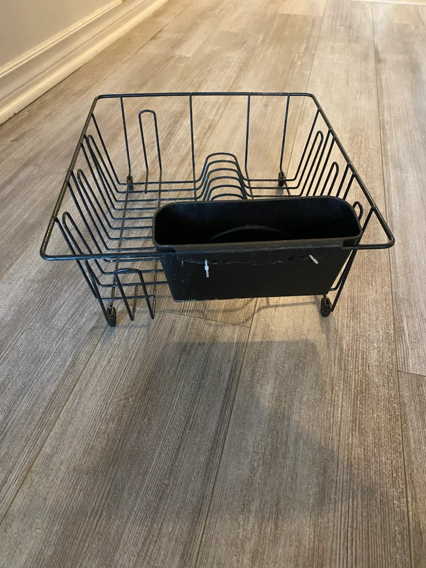 Black Wire Dish Drying Rack