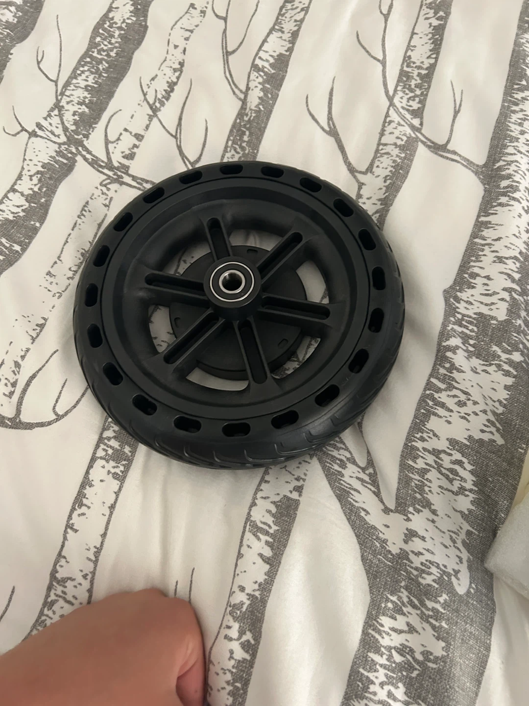 Replacement Electric Scooter Solid Tire Wheel - photo 3