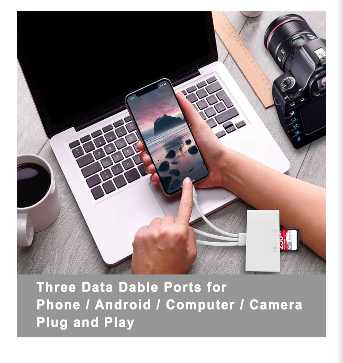 🏈 Joopshee 5-in-1 Memory Card Reader Adapter - photo 4
