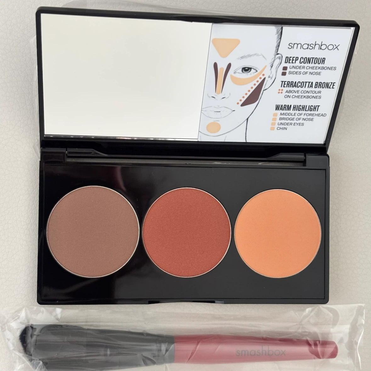 Smashbox Step-By-Step Contour Kit - Deep - photo 2