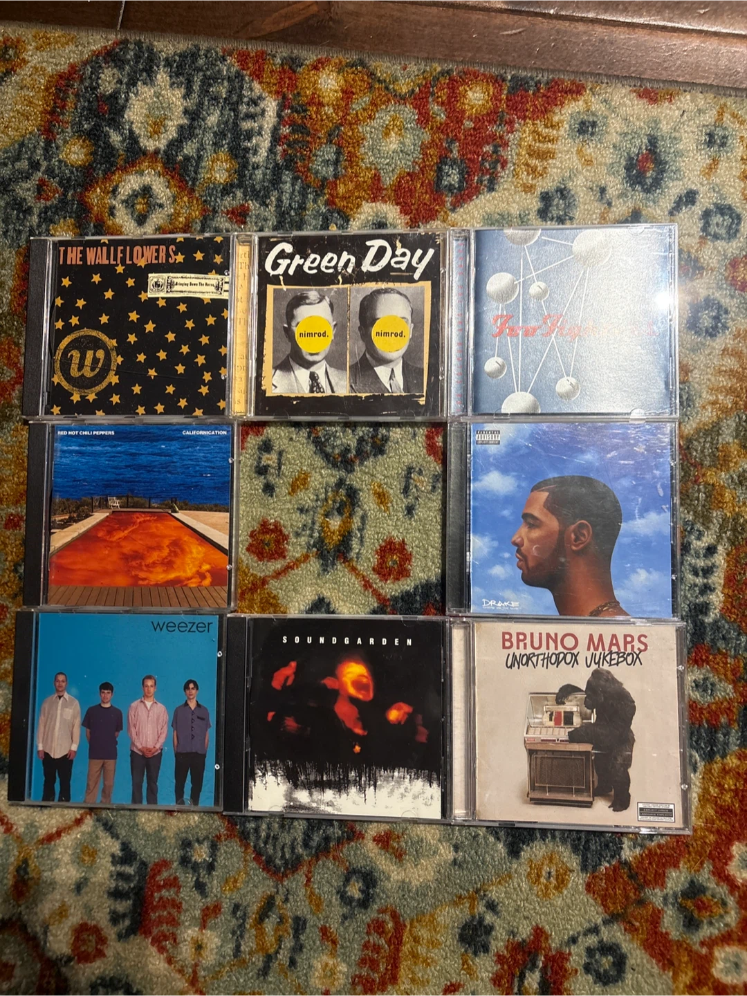 Pop, Rnb, Punk & Alt rock CD’s