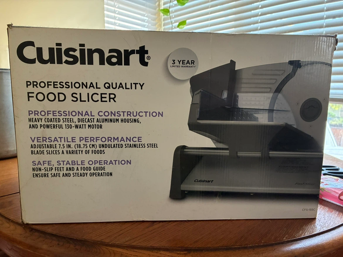 🏈 Cuisinart Professional Quality Food Slicer