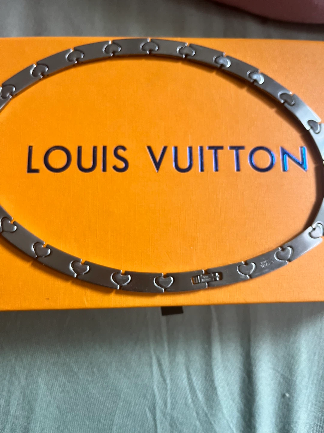 Stainless steel necklace - photo 3